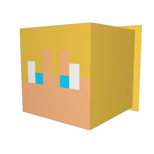 mostertkiller99 Minecraft avatar head, 3D render