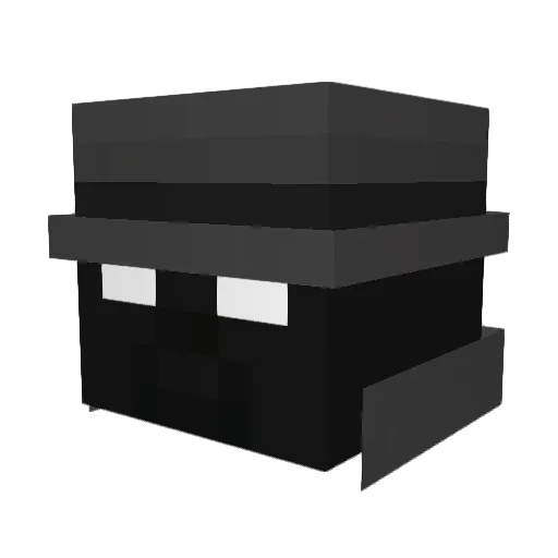 mot1ve_ Minecraft avatar head, 3D render