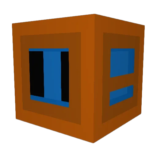 moth_555 Minecraft avatar head, 3D render