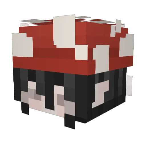 mothman_is_hot Minecraft avatar head, 3D render