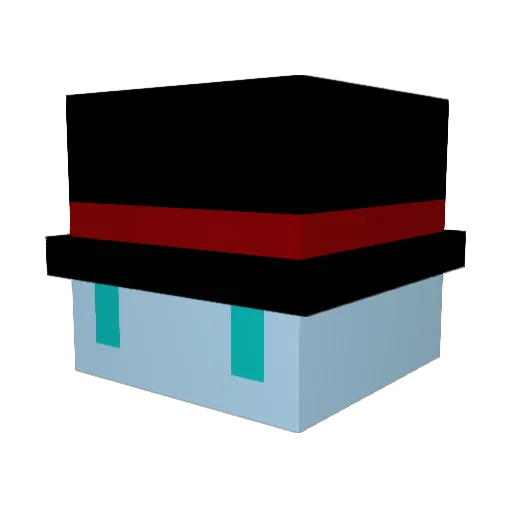 moti_MC Minecraft avatar head, 3D render