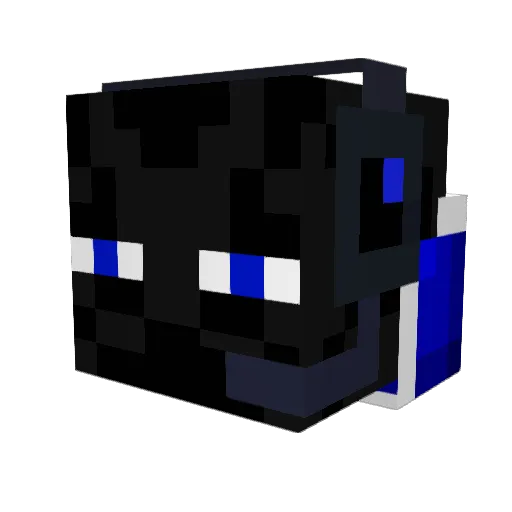 motor_head23 Minecraft avatar head, 3D render