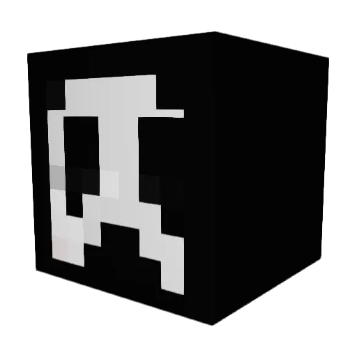 mouarf666 Minecraft avatar head, 3D render