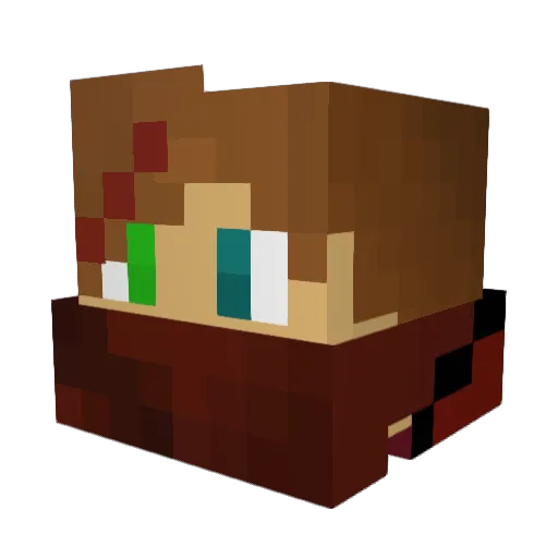 mountaingoat11 Minecraft avatar head, 3D render