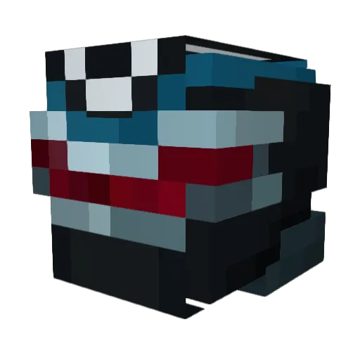 mousjumper789 Minecraft avatar head, 3D render
