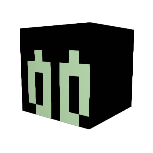 movingtarget29 Minecraft avatar head, 3D render