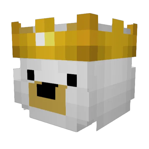mox4ever Minecraft avatar head, 3D render