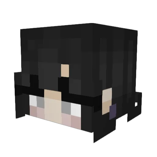 moxbox300 Minecraft avatar head, 3D render