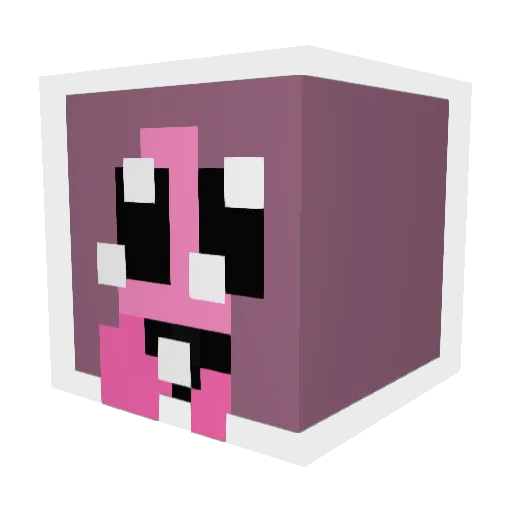 moyaigaming212 Minecraft avatar head, 3D render