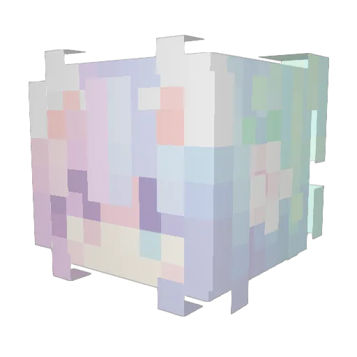 moyancg Minecraft avatar head, 3D render