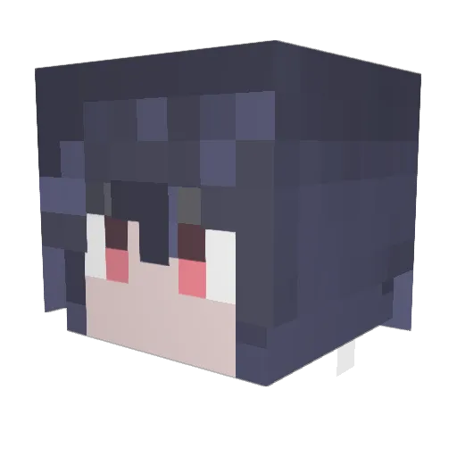 moyizi_ Minecraft avatar head, 3D render