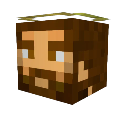 mozzie_712 Minecraft avatar head, 3D render