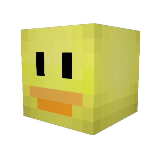 mpampakos Minecraft avatar head, 3D render
