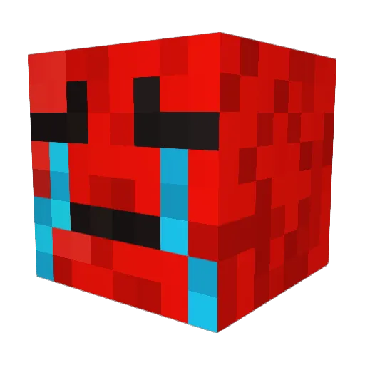 mpcstar123 Minecraft avatar head, 3D render