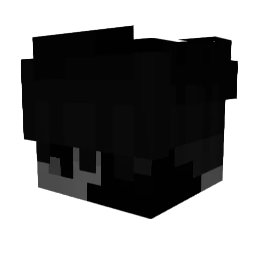 mpegs Minecraft avatar head, 3D render