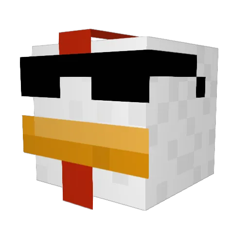mprokolokis12 Minecraft avatar head, 3D render
