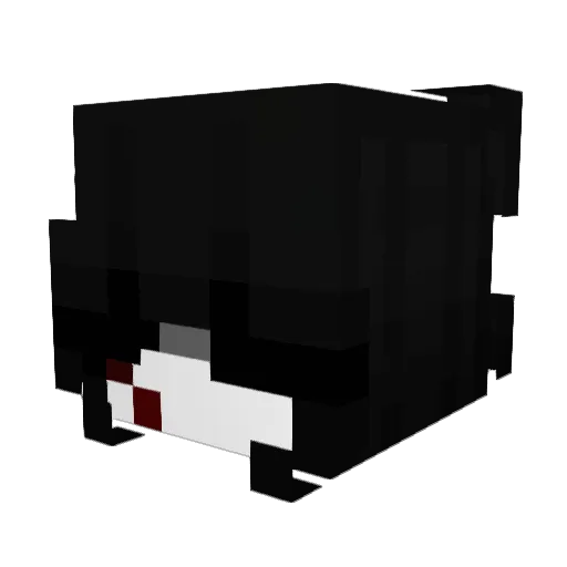 mpsiie Minecraft avatar head, 3D render