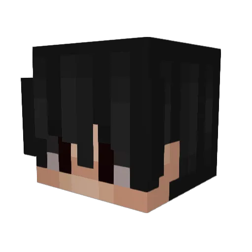 mpw1 Minecraft avatar head, 3D render