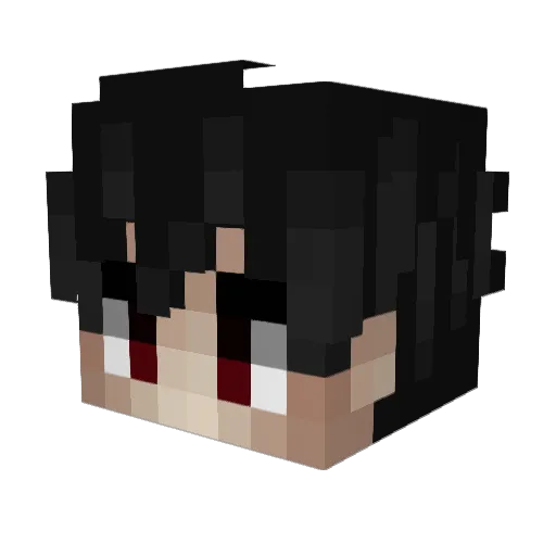 mqrc0 Minecraft avatar head, 3D render