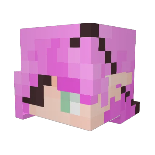 mr0gummy Minecraft avatar head, 3D render