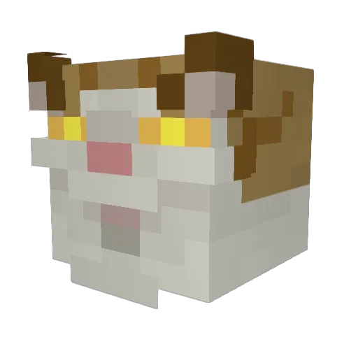mrGnegich Minecraft avatar head, 3D render