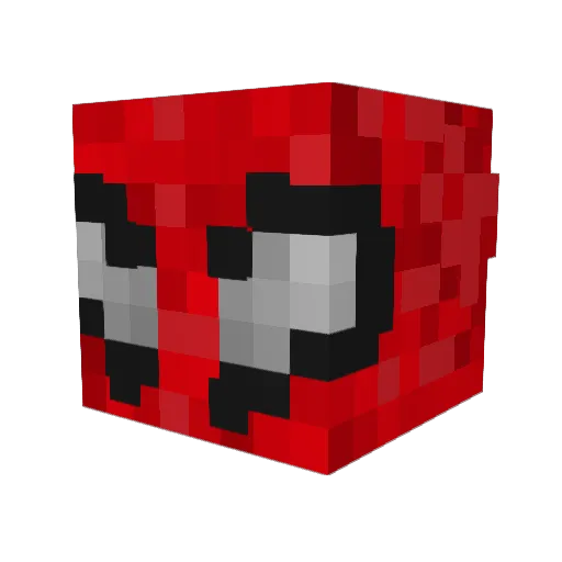 mrMonke54 Minecraft avatar head, 3D render
