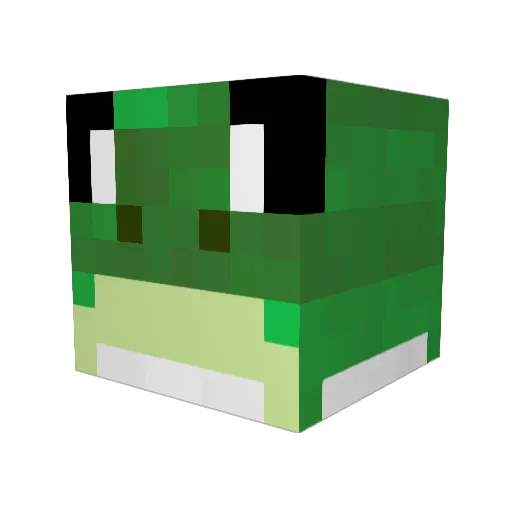 mr__road Minecraft avatar head, 3D render