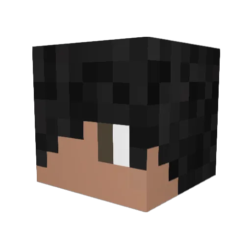mr_ace13 Minecraft avatar head, 3D render