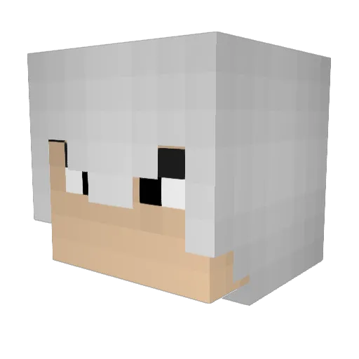 mr_awesome125 Minecraft avatar head, 3D render
