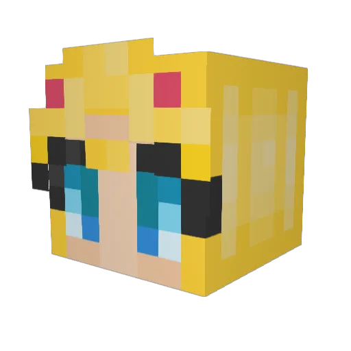 mr_bojangles44 Minecraft avatar head, 3D render