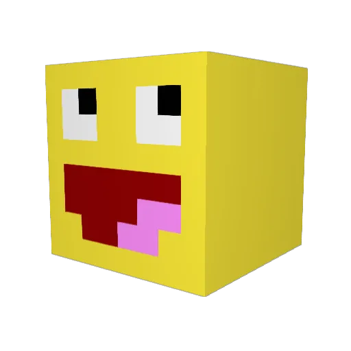mr_boss367 Minecraft avatar head, 3D render