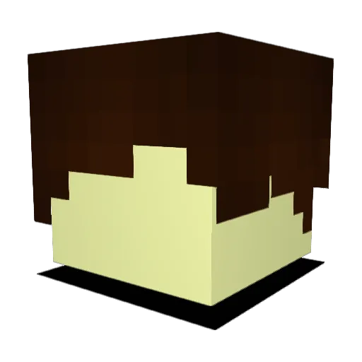 mr_coffee2002 Minecraft avatar head, 3D render