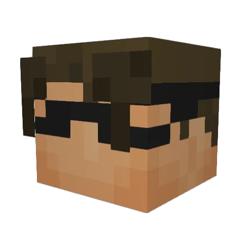mr_daredivle Minecraft avatar head, 3D render