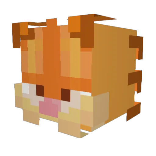 mr_duckiepants Minecraft avatar head, 3D render