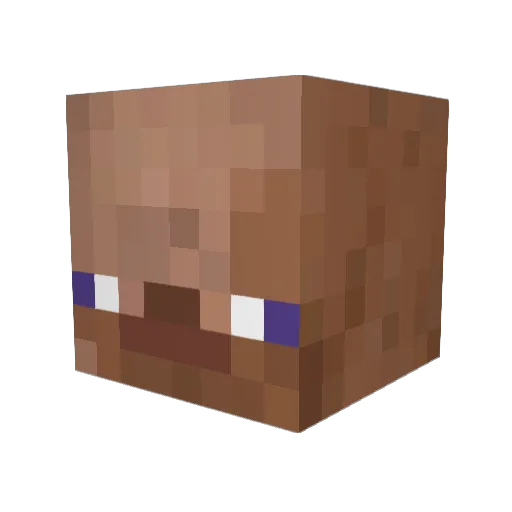 mr_goofy_ Minecraft avatar head, 3D render