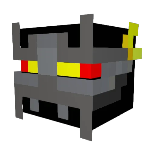 mr_late2 Minecraft avatar head, 3D render
