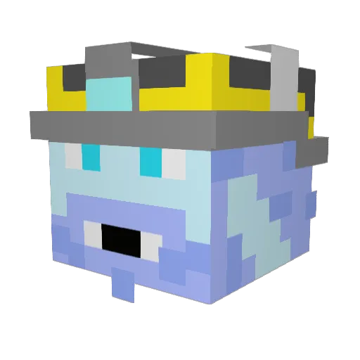 mr_malah Minecraft avatar head, 3D render