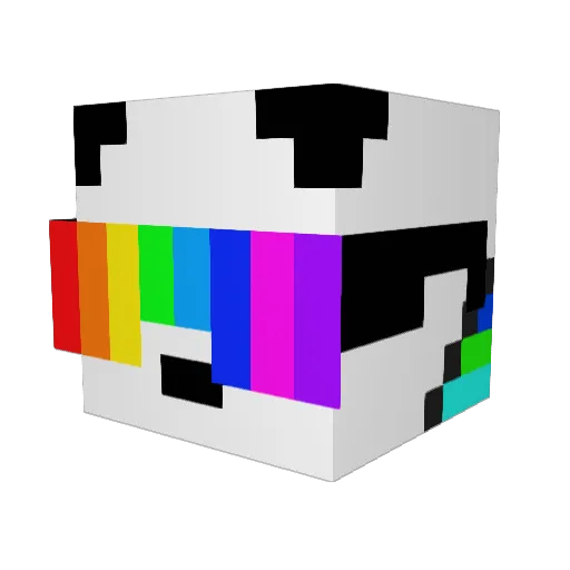mr_mand007 Minecraft avatar head, 3D render