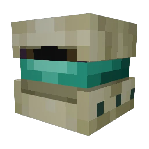 mr_mario_85 Minecraft avatar head, 3D render