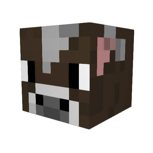 mr_moo_ Minecraft avatar head, 3D render