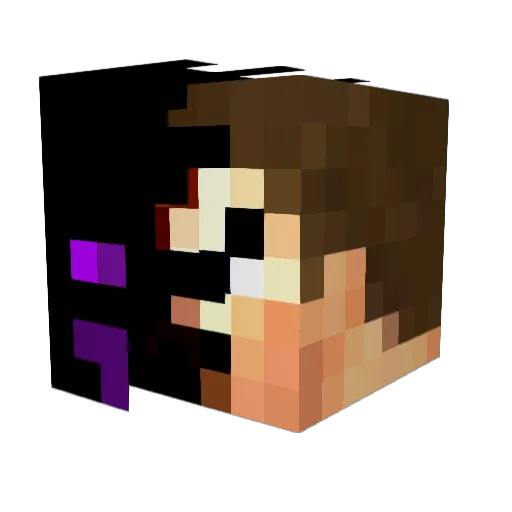 mr_noobik_2 Minecraft avatar head, 3D render