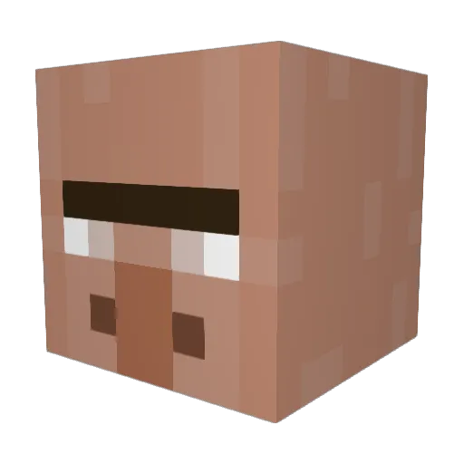 mr_slapy Minecraft avatar head, 3D render