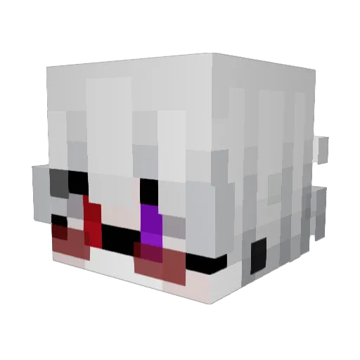 mr_tanjirofoxy Minecraft avatar head, 3D render