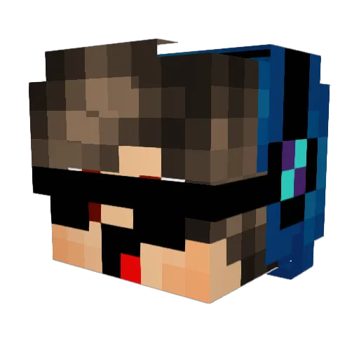 mr_tomato25 Minecraft avatar head, 3D render