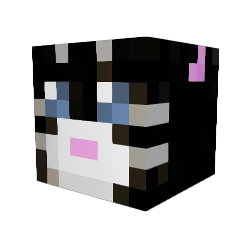 mr_van_wiskerson Minecraft avatar head, 3D render