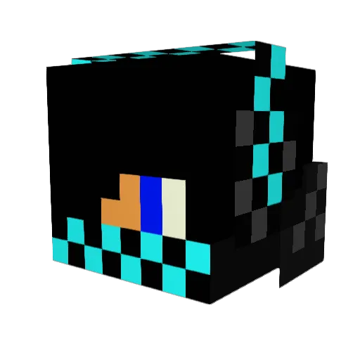 mr_xplode100 Minecraft avatar head, 3D render