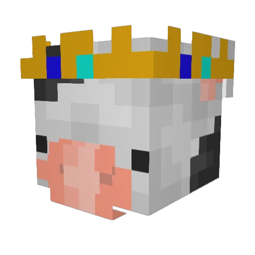 mrabc1234337 Minecraft avatar head, 3D render
