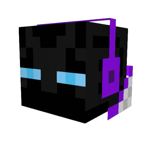 mrakun3 Minecraft avatar head, 3D render