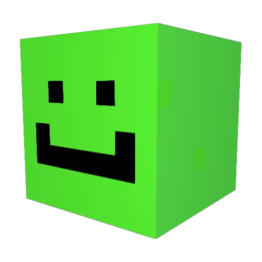 mravocado333 Minecraft avatar head, 3D render