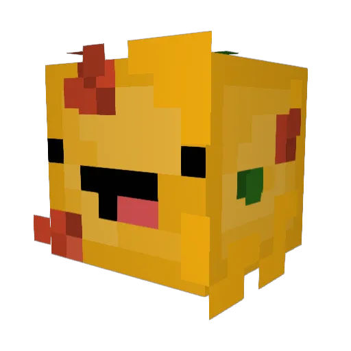 mrboi836 Minecraft avatar head, 3D render